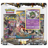 Blister Triplo - Sol e Lua 6 Luz Proibida Garbodor - Pokémon TCG - MoxLand